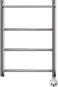 Полотенцесушитель электрический Point Афина 40х60 хром с полкой