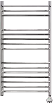 Полотенцесушитель электрический Point Альфа 50х100 хром с полкой