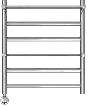 Полотенцесушитель электрический Point Артемида 50х60 хром с полкой