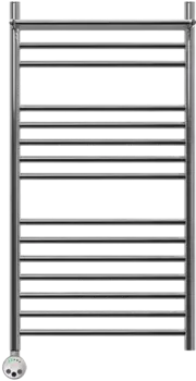Полотенцесушитель электрический Point Аврора 50х100 хром с полкой