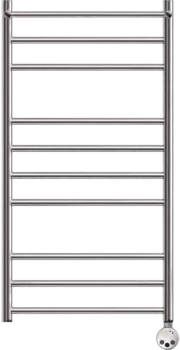 Полотенцесушитель электрический Point Аврора 50х100 хром с полкой