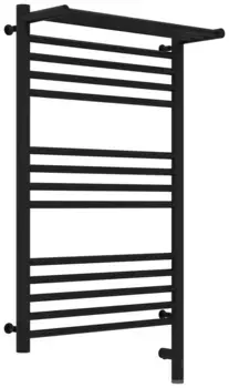 Полотенцесушитель электрический Сунержа Богема 3.0 80х50 с полкой, черный, R
