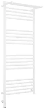 Полотенцесушитель электрический РЭБ "БОГЕМА 3.0" 1П 1200х500 / МЭМ левый (Матовый белый)