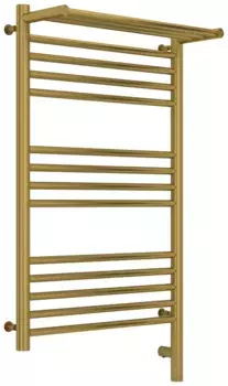 Полотенцесушитель электрический РЭБ "БОГЕМА 3.0" 1П 800х500 / МЭМ правый (Состаренная латунь)