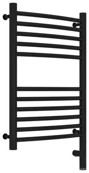 Полотенцесушитель электрический РЭБ "БОГЕМА 3.0" 600х400 / МЭМ правый (Матовый чёрный)