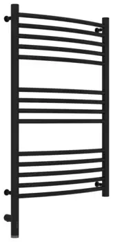 Полотенцесушитель электрический РЭБ "БОГЕМА 3.0" 800х500 / МЭМ левый (Матовый чёрный)