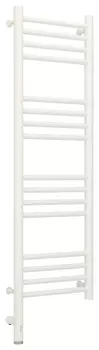 Полотенцесушитель электрический РЭБ "БОГЕМА 3.0" прямая 1000х300 / МЭМ левый (Матовый белый)