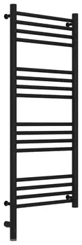 Полотенцесушитель электрический РЭБ "БОГЕМА 3.0" прямая 1000х400 / МЭМ левый (Матовый чёрный)