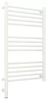 Полотенцесушитель электрический РЭБ "БОГЕМА 3.0" прямая 800х500 / МЭМ левый (Матовый белый)