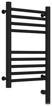 Полотенцесушитель электрический РЭБ "БОГЕМА 3.0" прямая 500х300 / МЭМ правый (Матовый чёрный)