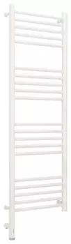 Полотенцесушитель электрический РЭБ "БОГЕМА 3.0" прямая 1200х400 / МЭМ левый (Матовый белый)