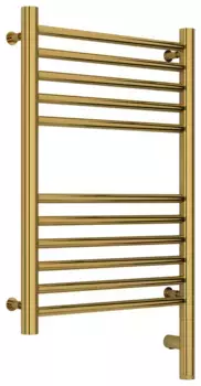 Полотенцесушитель электрический РЭБ "БОГЕМА 3.0" прямая 600х400 / МЭМ правый (Золото)