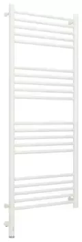 Полотенцесушитель электрический РЭБ "БОГЕМА 3.0" прямая 1200х500 / МЭМ левый (Матовый белый)