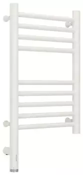 Полотенцесушитель электрический РЭБ "БОГЕМА 3.0" прямая 500х300 / МЭМ левый (Матовый белый)