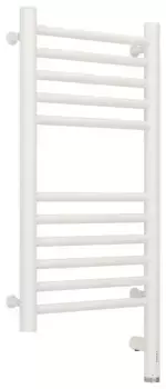 Полотенцесушитель электрический РЭБ "БОГЕМА 3.0" прямая 600х300 / МЭМ правый (Матовый белый)