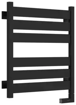 Полотенцесушитель электрический РЭБ "ЦЕНТУРИОН 2.0" 600х500 / МЭМ правый (Матовый чёрный)