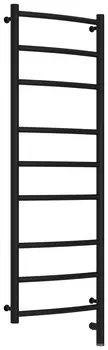 Полотенцесушитель электрический РЭБ ГАЛАНТ 3.0 1200х400 МЭМ правый (Матовый чёрный)