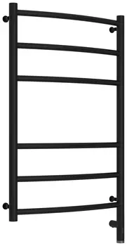 Полотенцесушитель электрический Сунержа Галант 3.0 R 80х50 дуга, черный матовый