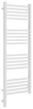 Полотенцесушитель электрический РЭБ "МОДУС 3.0" 1200х400 / МЭМ левый (Матовый белый)