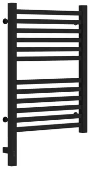 Полотенцесушитель электрический РЭБ "МОДУС 3.0" 600х400 / МЭМ левый (Матовый чёрный)