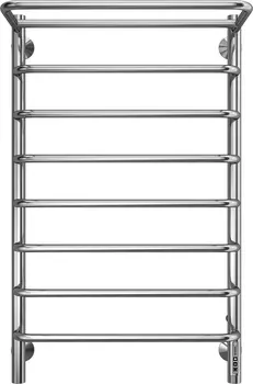 Электрический полотенцесушитель Terminus Полка П8 500х850 с полкой Хром