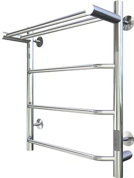 Полотенцесушитель электрический Тругор Пэк 6 П 60х50 с выключателем, хром