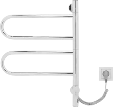 Полотенцесушитель электрический Vincea 44х60 хром