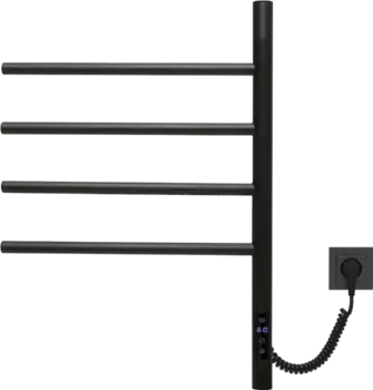 Полотенцесушитель электрический Vincea VTD-1S1CBE черный