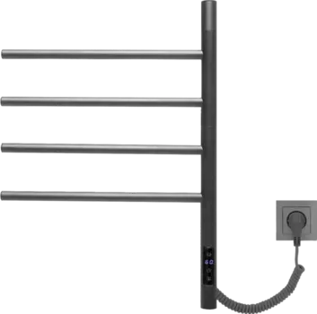 Полотенцесушитель электрический Vincea VTD-1S1CGE графит