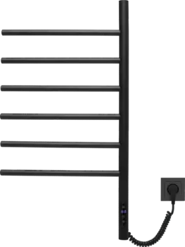 Полотенцесушитель электрический Vincea VTD-1S2CBE черный