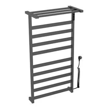 Полотенцесушитель электрический WONZON & WOGHAND, Темный графит (WW-1029-GM)