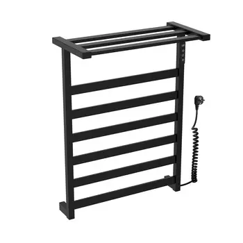 Полотенцесушитель электрический Wonzon & Woghand WW-A1026-MB черный матовый