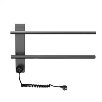 Полотенцесушитель электрический Wonzon & Woghand WW-AL342-GM темный графит