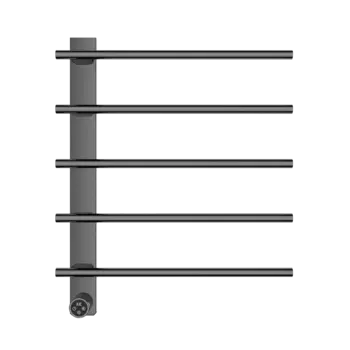 Полотенцесушитель электрический Wonzon & Woghand WW-AL345-GM темный графит