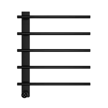 Полотенцесушитель электрический Wonzon & Woghand WW-AL345-MB черный матовый