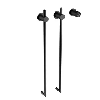 Полотенцесушитель электрический Wonzon & Woghand WW-AL3621-MB черный матовый