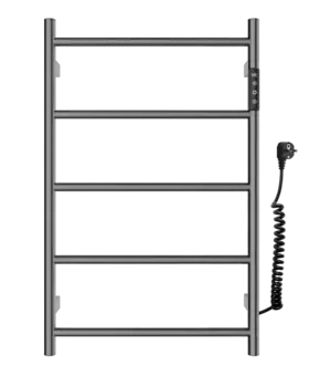 Полотенцесушитель электрический Wonzon & Woghand WW-AL405-GM темный графит