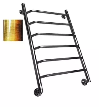 Полотенцесушитель Двин E 80/50 1"-1/2" Универсальный К3, Состаренная бронза (4627087852498)