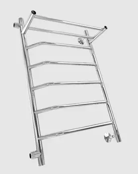 Полотенцесушитель Двин FTE 50/50 Водяной полн.высота 60 см. / 1"-½" К2 выход 1" слева Полированный (4627169560815)
