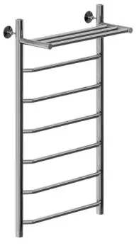 Полотенцесушитель Fiona водяной с полкой 100х50 AQUANET (266742)