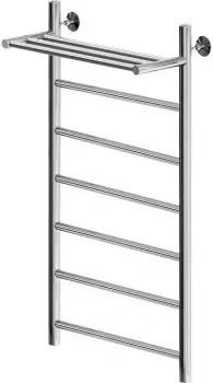Полотенцесушитель Mauro водяной с полкой 100х50 AQUANET (282322)