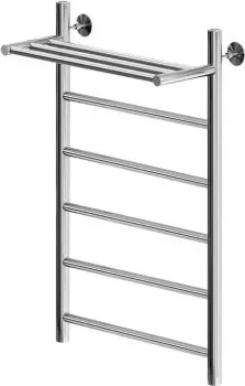 Полотенцесушитель Mauro водяной с полкой 80х50 AQUANET (282321)