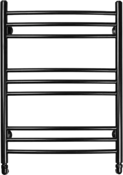 Полотенцесушитель водяной Domoterm Калипсо П9 50x70, черный матовый