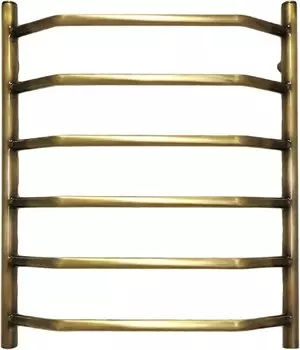 Полотенцесушитель водяной Domoterm Лаура П6 50x80, античная бронза