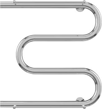 Полотенцесушитель водяной Domoterm М-образный М DMT 50х50, с полотенцедержателем