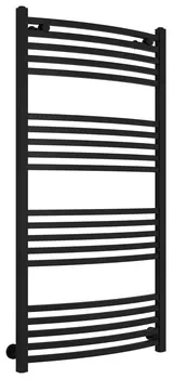 Полотенцесушитель водяной ДР АРКУС 1200х600 (Матовый чёрный)