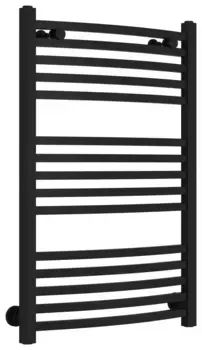 Полотенцесушитель водяной ДР АРКУС 800х500 (Матовый чёрный)