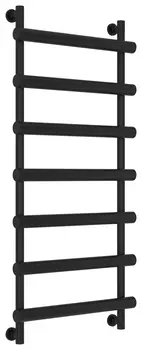Полотенцесушитель водяной ДР АТЛАНТ 1200х500 (Матовый чёрный)