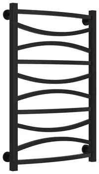 Полотенцесушитель водяной ДР АЖУР 800х500 (Матовый чёрный)