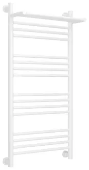 Полотенцесушитель водяной Сунержа Богема 1П + 100x50, белый матовый, с полкой